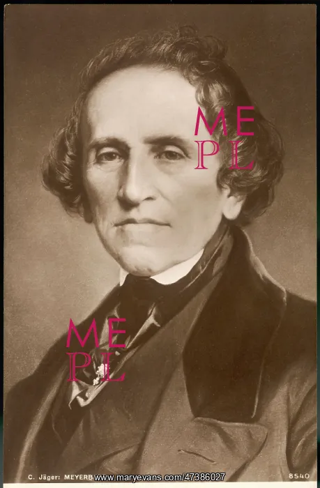 : MEYERBEER PORTRAIT : MEYERBEER PORTRAIT