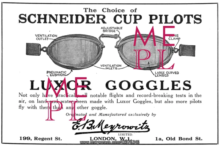  : Meyrowitz Luxor Flying Goggles