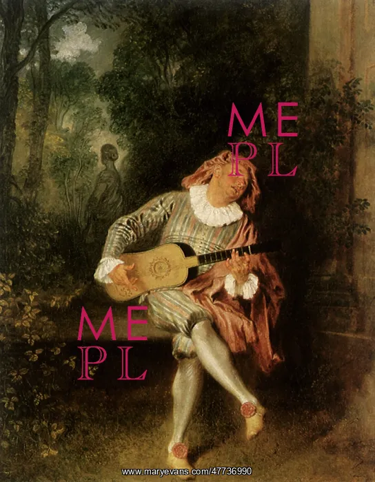  : Mezzetin, by Watteau