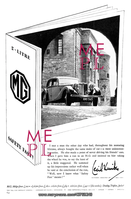  : MG 2 Litre Saloon 1939