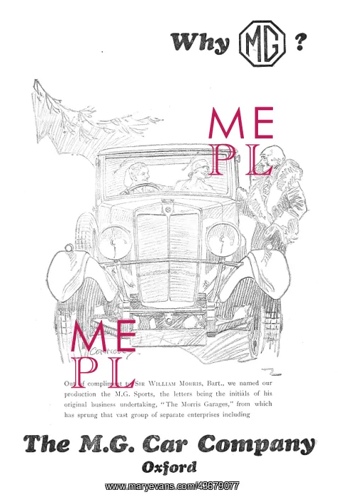  : MG Cars 1929