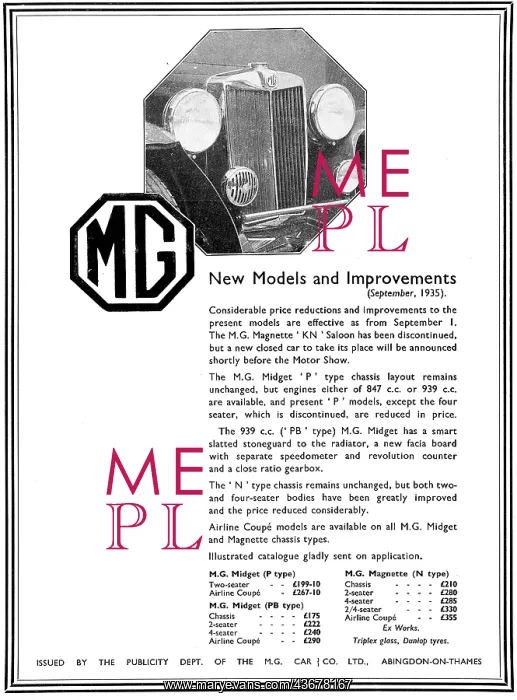  : MG Magnette KN Saloon