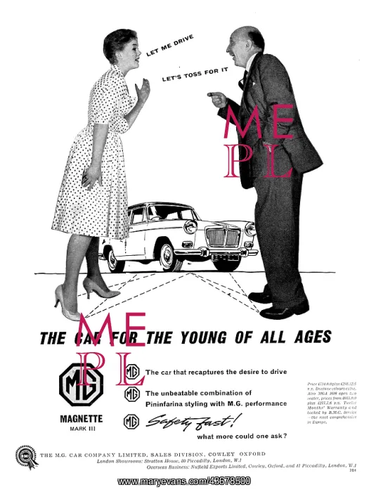: MG Magnette Mark III 1960 : MG Magnette Mark III 1960
