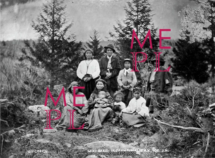 : Mic-Mac Indians, Halifax 1873 : Mic-Mac Indians, Halifax 1873