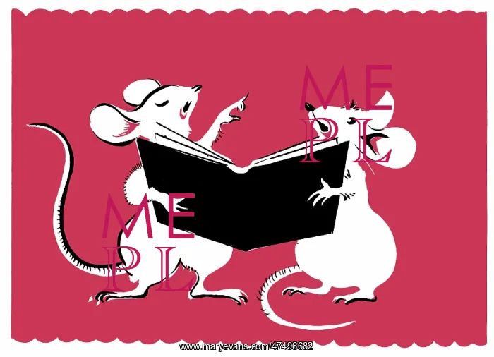  : Two mice carol singing