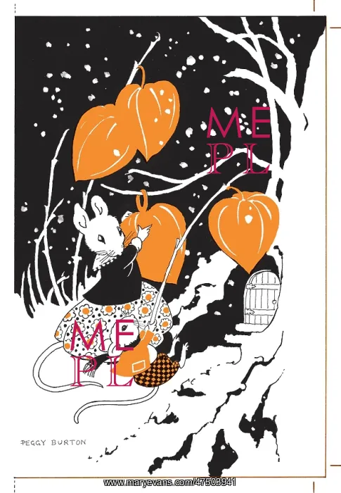 : Mice with Chinese gooseberry lanterns : Mice with Chinese gooseberry lanterns