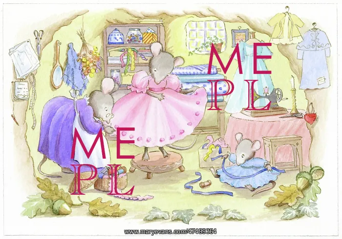 : Mice at the Dressmakers : Mice at the Dressmakers