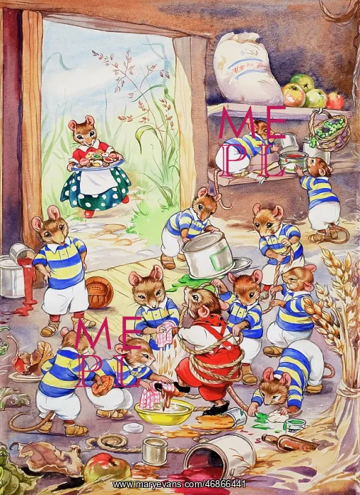  : Mice playing