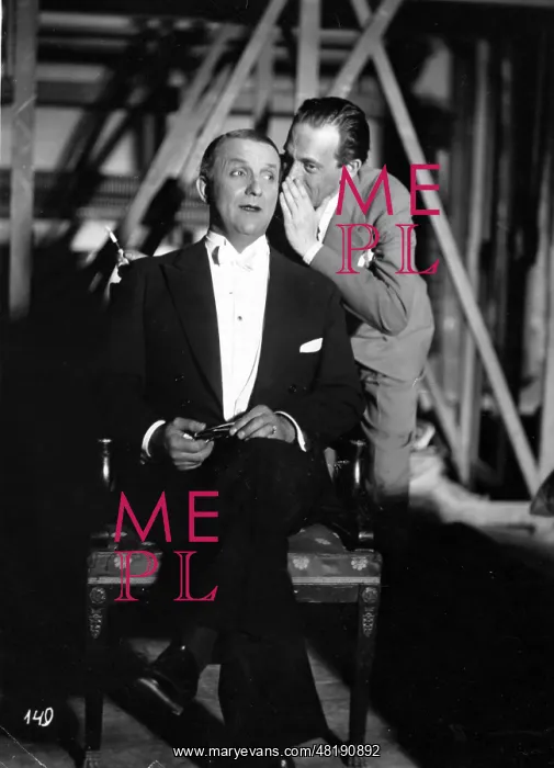: Michael Bohnen and Paul Abraham, 1931 : Michael Bohnen and Paul Abraham, 1931