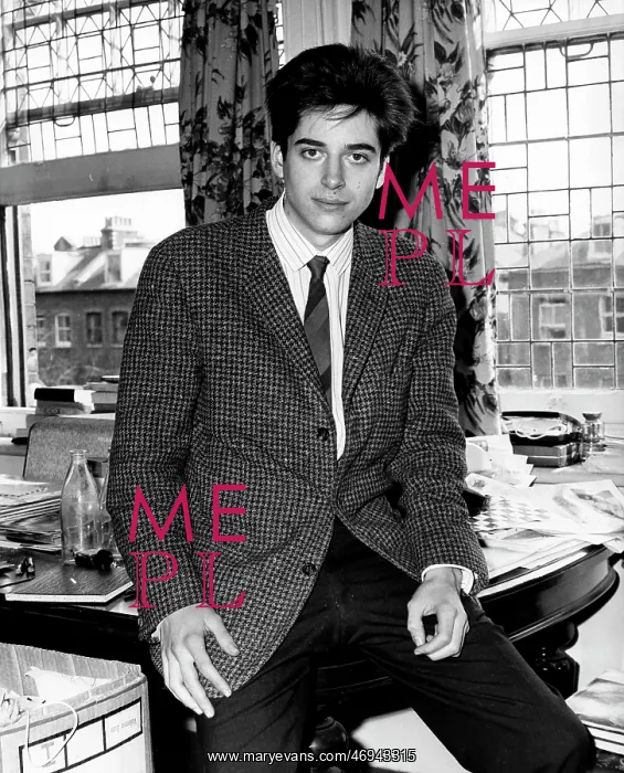  : Michael Chaplin, American actor, in Hampstead, London
