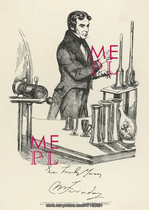 : Michael Faraday in his Laboratory : Michael Faraday in his Laboratory