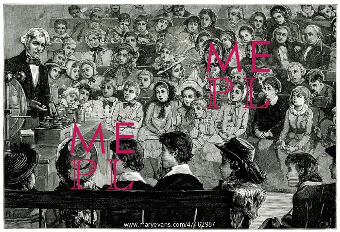  : Michael Faraday, lecturing children