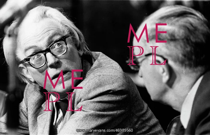 : Michael Foot, Labour MP, and Hugh Scanlon : Michael Foot, Labour MP, and Hugh Scanlon