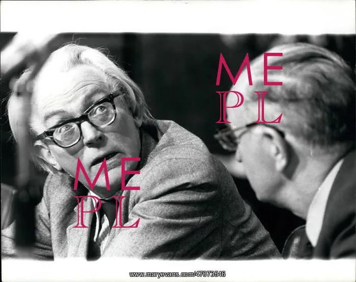 : Michael Foot, Labour MP, and Hugh Scanlon : Michael Foot, Labour MP, and Hugh Scanlon