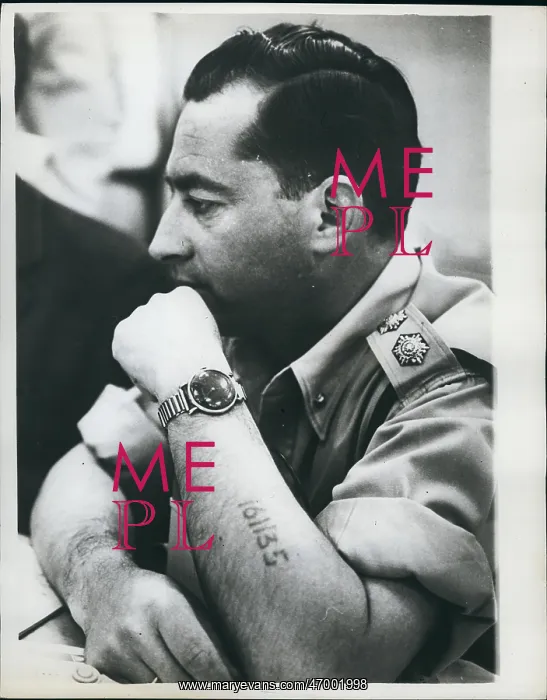 : Michael Goldman at Eichmann trial, Jerusalem : Michael Goldman at Eichmann trial, Jerusalem