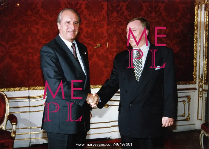 : Michael Haupl and Thomas Klestil : Michael Haupl and Thomas Klestil
