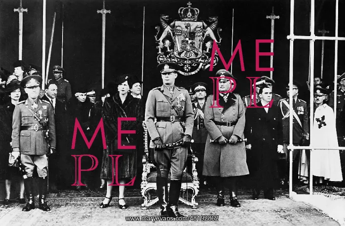 : Michael I of Romania with Wilhelm Keitel : Michael I of Romania with Wilhelm Keitel