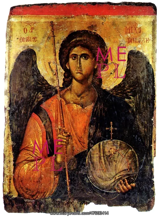  : Michael with Orb, Scepter