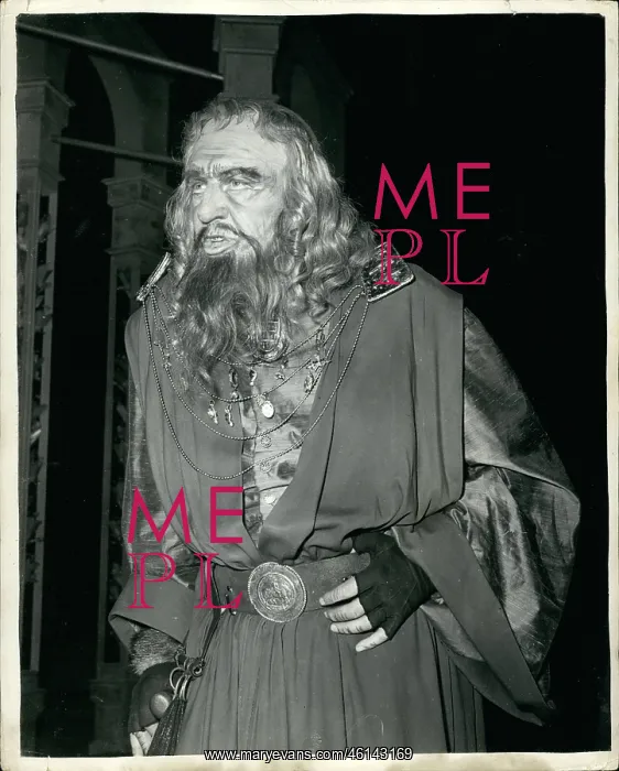 : Michael Redgrave as Shylock, Merchant of Venice : Michael Redgrave as Shylock, Merchant of Venice