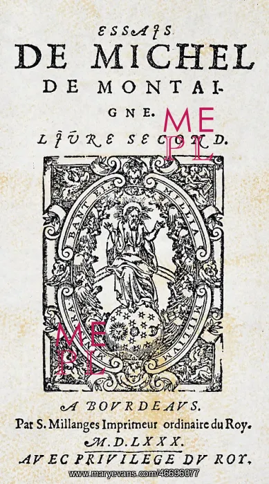: Michel de Montaigne : Michel de Montaigne