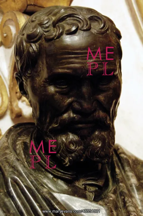 : Michelangelo Buonarroti (1475-1564). Bust. Marble and bronze : Michelangelo Buonarroti (1475-1564). Bust. Marble and bronze