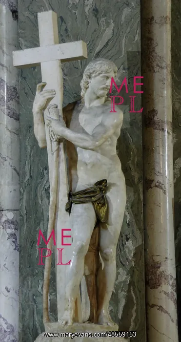 : Michelangelo Buonarroti (1475-1564). The Cristo della Minerv : Michelangelo Buonarroti (1475-1564). The Cristo della Minerv