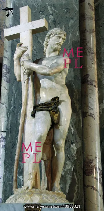: Michelangelo Buonarroti (1475-1564). The Cristo della Minerv : Michelangelo Buonarroti (1475-1564). The Cristo della Minerv