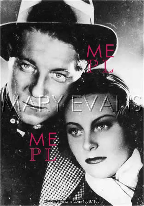 : Michele Morgan and Jean Gabin : Michele Morgan and Jean Gabin