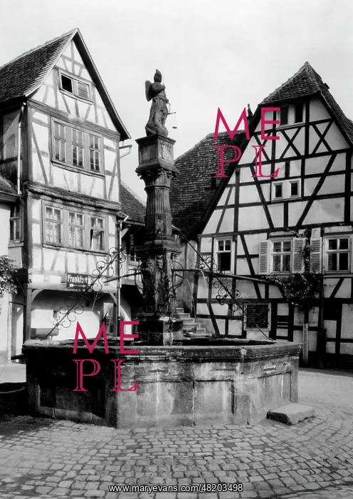 : Michelstadt in the Odenwald, 1929 : Michelstadt in the Odenwald, 1929