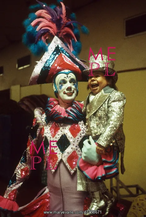 : Michu and Clown, 1984 : Michu and Clown, 1984