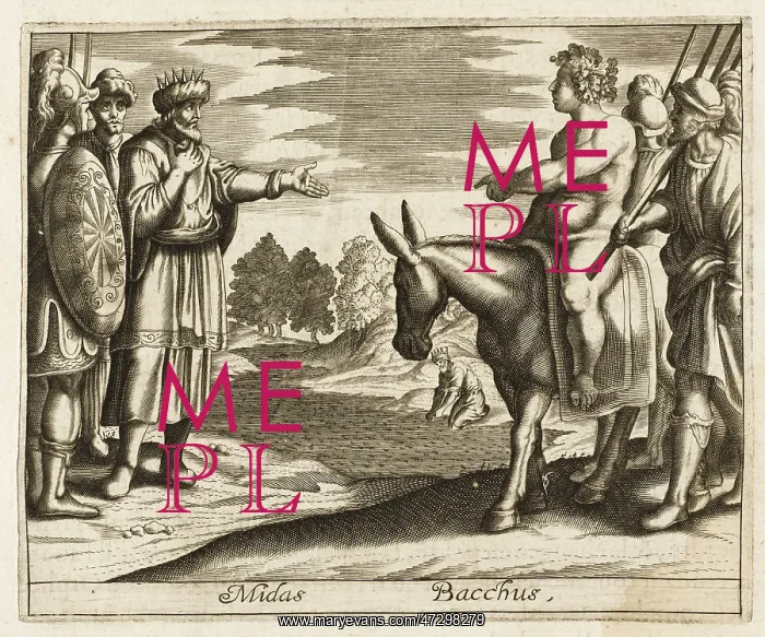 : Midas and Silenus : Midas and Silenus