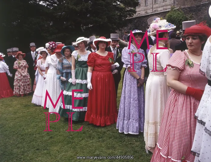 : Midday Dancers in Helston Floral Dance, Cornwall : Midday Dancers in Helston Floral Dance, Cornwall