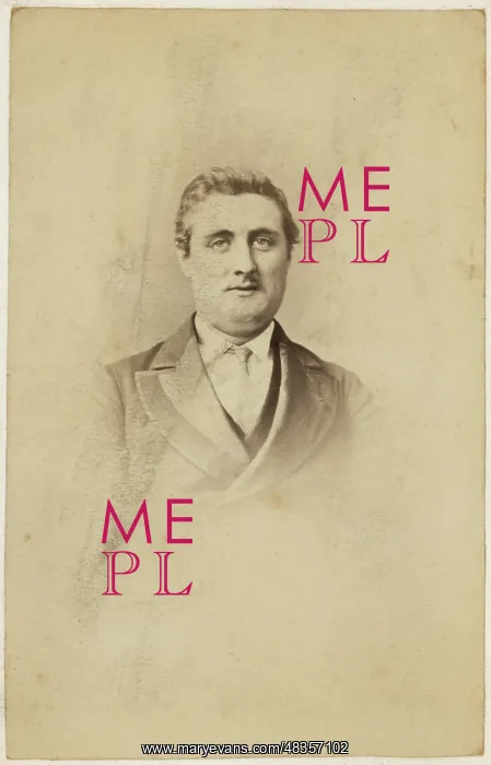 : Middle-aged Victorian man : Middle-aged Victorian man