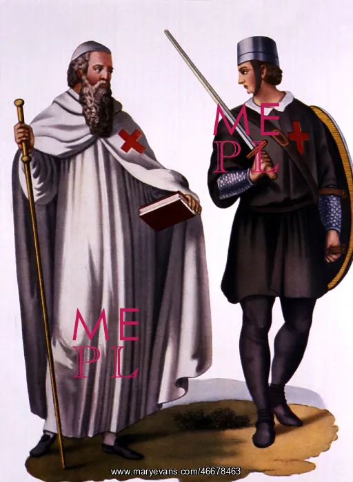 : Middle Ages, crusades, knight's order, Order : Middle Ages, crusades, knight's order, Order