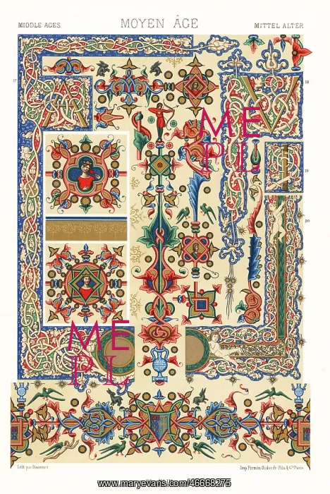 : Middle Ages: illuminated manuscript, 14th / 15th centuries : Middle Ages: illuminated manuscript, 14th / 15th centuries