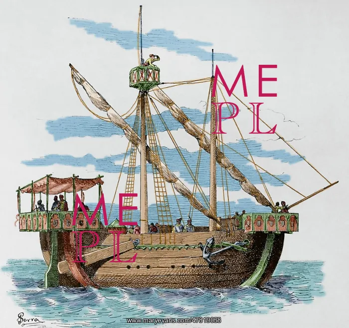 : Middle Ages. Ship of the 13th and 14th centuries : Middle Ages. Ship of the 13th and 14th centuries