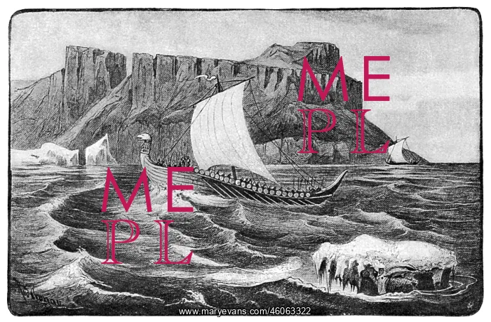 : middle ages, Vikings, Viking ships at the West : middle ages, Vikings, Viking ships at the West