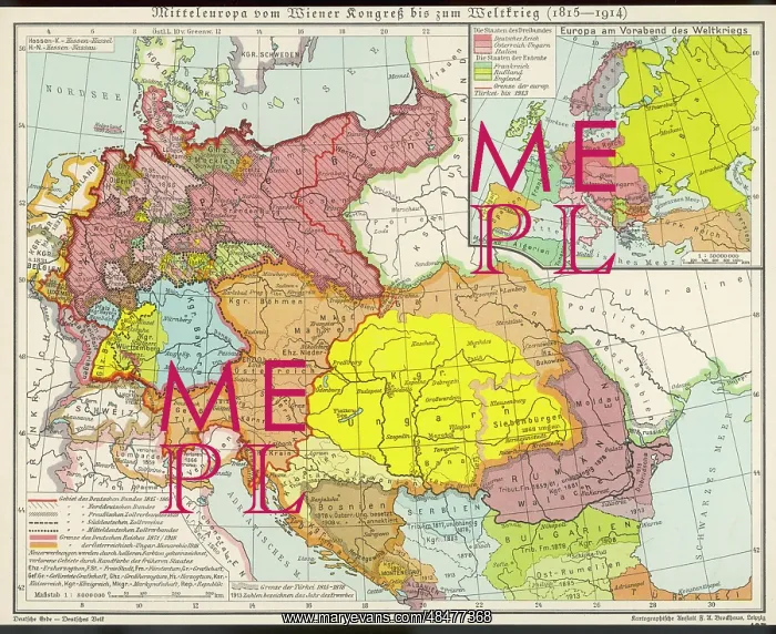 : MIDDLE EUROPE MAP : MIDDLE EUROPE MAP