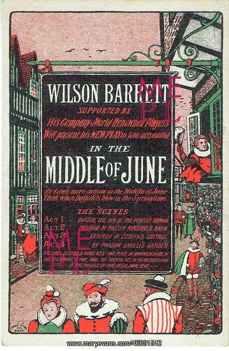 : In The Middle of June by Wilson Barrett : In The Middle of June by Wilson Barrett