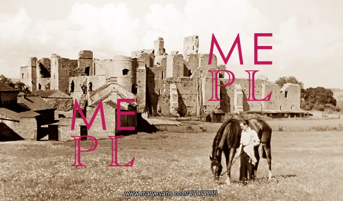  : Middleham Castle in the 1930s