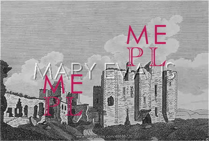 : MIDDLEHAM CASTLE / YORKS : MIDDLEHAM CASTLE / YORKS