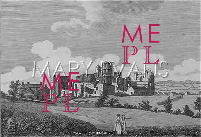 : MIDDLEHAM CASTLE / YORKS : MIDDLEHAM CASTLE / YORKS