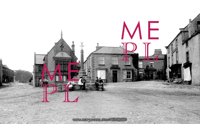  : Middleham, Market Place 1896
