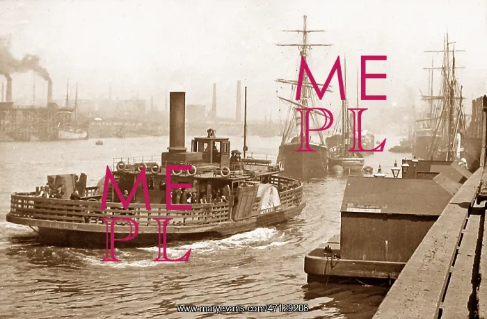  : Middlesbrough Steam Ferry Victorian period