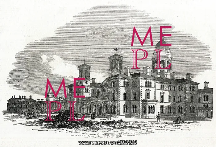 : Middlesex Pauper Lunatic Asylum, 1849 : Middlesex Pauper Lunatic Asylum, 1849