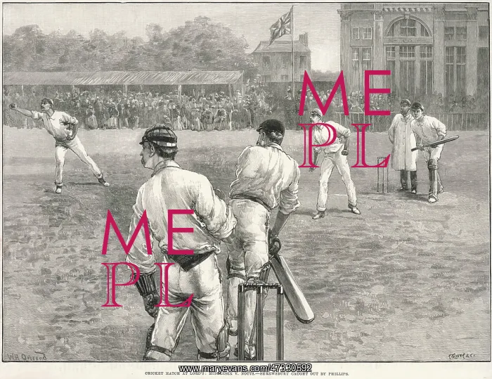 : MIDDLESEX VS. NOTTS 1892 : MIDDLESEX VS. NOTTS 1892