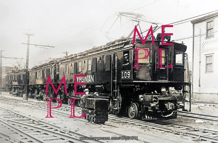 : The Midget and the Leviathan, small and large railway engine : The Midget and the Leviathan, small and large railway engine