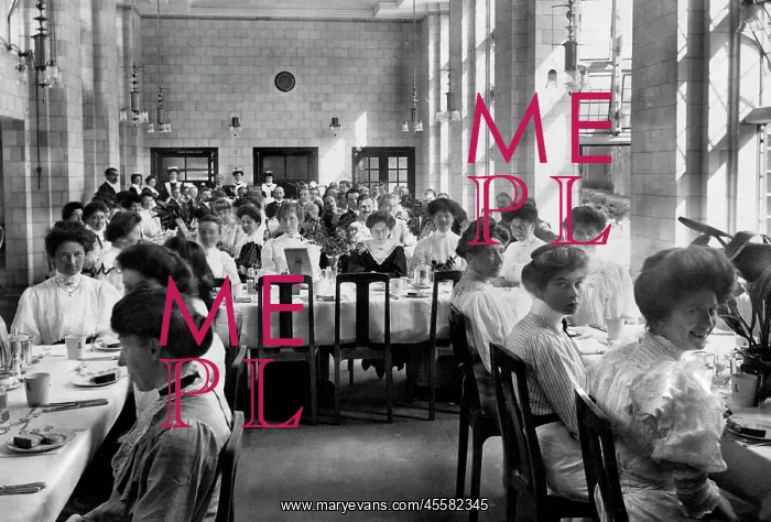  : Midhurst, King Edward's Sanatorium, Dining Room 1907