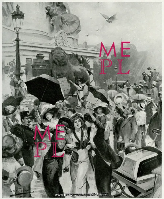 : Midinettes Strike, Paris : Midinettes Strike, Paris