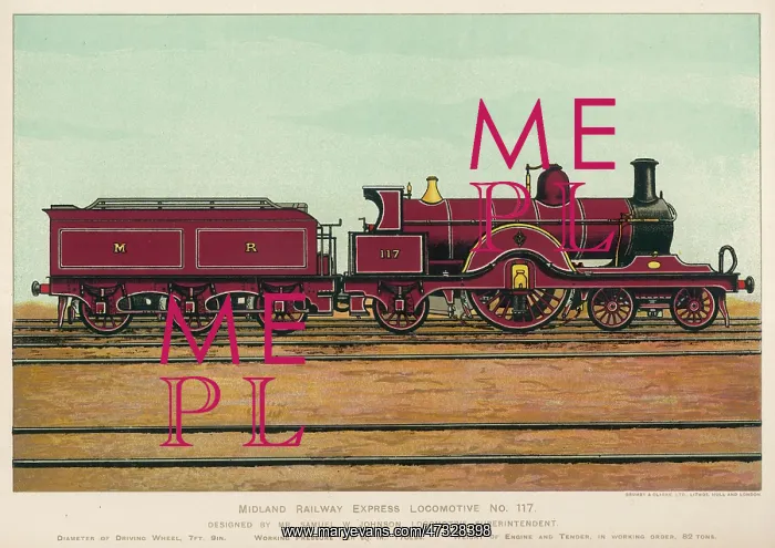 : Midland Loco 117 : Midland Loco 117